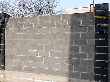 Заборы из пескоблока: Заборы из пескоблока — 6