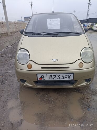 Daewoo: Daewoo Matiz: 2011 г., 0.8 л, Механика, Бензин, Хэтчбэк