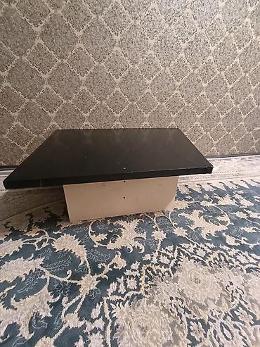 table study: Низкий журнальный столик с прямоугольной столешницей. - Материал — 1