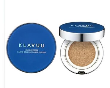 Косметика: Кушон с морским коллагеном Klavuu Blue Pearlsation High Coverage