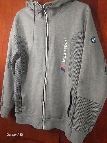 tech flecee: Мужская толстовка, S, Puma, Б/у, цвет - Серый — 5