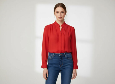 bluza welurowa lidl: Bluzka damska, rozmiar L
