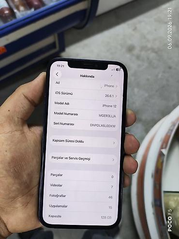 iphone 14 pro qiymeti irşad: IPhone 12, 128 GB, Mavi, Qırıq — 5