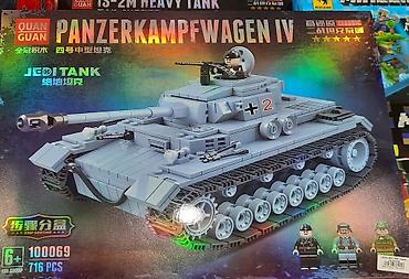uşaq üçün oyuncaq: Tank lego konstruktor oyuncaq panzerkampewagen iv 🔹️tank 🔹ölkə — 4