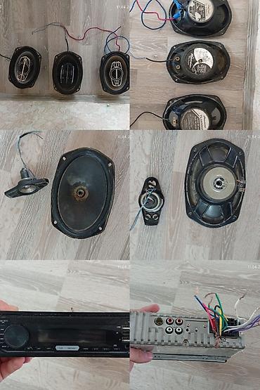 ses dinleyici cihaz: Avtomobil audio dəsti Tərkib: - 3 ədəd oval avtomobil dinamikləri — 1