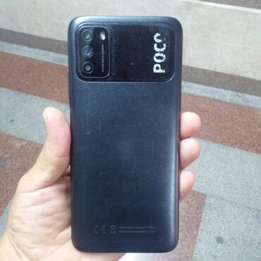 процессор core i3: Poco M3, Б/у, 64 ГБ, цвет - Черный, 2 SIM