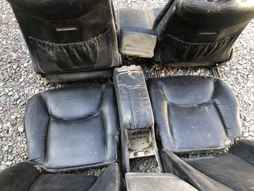 Сиденья: Комплект сидений, Кожа, Mercedes-Benz 1999 г., Б/у, Оригинал, Германия — 5