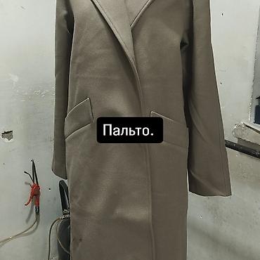 Пальто: Женское пальто-халат с поясом - Классический крой с английским — 9