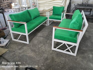 Masa və oturacaq dəstləri: Balkon üçün, Yeni, Açılmayan, Dördbucaq masa, 2 stul -da lalafo.az — 8 Masa və oturacaq dəstləri: Balkon üçün, Yeni, Açılmayan, Dördbucaq masa, 2 stul — 8
