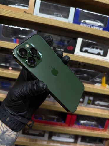 Apple iPhone: IPhone 13 Pro, Б/у, 128 ГБ, Space Gray, Защитное стекло, Чехол, 77 % — 17