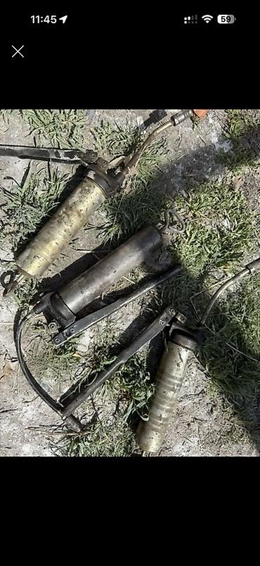 сир панель: Ручные шприцы для смазки (набор). - Тип: рычажные шприцы для — 1
