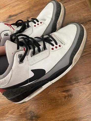 гуччи кеды: Мужские кроссовки, 41, Air Jordan, Б/у, цвет - Белый, Самовывоз — 3