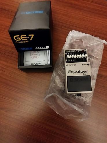 elektron gitara qiymetleri: Ekolayzer.Təzədir,Heç istifadə olunmayıb — 1