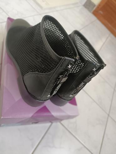 qadin bot: Qadın üçün qara mesh botilər 37 ölçüdə. "Byt shoes" Türkiyə markası — 10