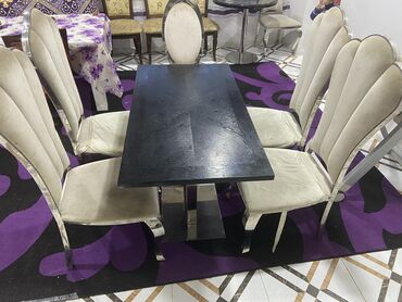 стол и стулья для гостиной: Комплект стол и стулья Для кафе, ресторанов, Новый