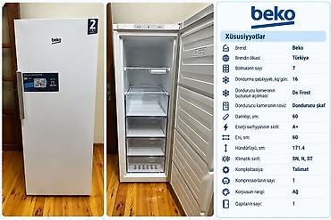 Beko dondurucu YENİ Qiymet 499 azn Unvan Xirdalan . Vesile🌹6594