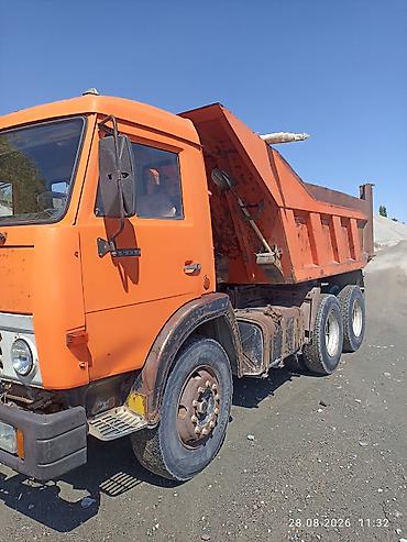электрик сгу: Самосвал КамАЗ 6x4, оранжевый Основные характеристики: - Колёсная — 10
