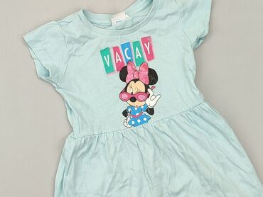 długa sukienka letnia w kwiaty: Dress, Disney, 2-3 years, 92-98 cm, condition - Good