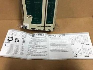 Multimetri: NS-468 tester mrežnih kablova (RJ45/RJ11) - Dvodelni set: MASTER i — 16