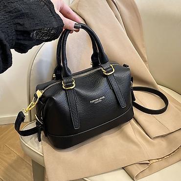 Классические сумки: Классическая сумка, Материал: Экокожа, Застежка на молнии, Женские — 6