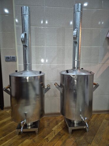 Kofe aparatları: 2ədəd 55 litirlik somavar satilir *biri 499 azn* *Təmiz poladdandi*