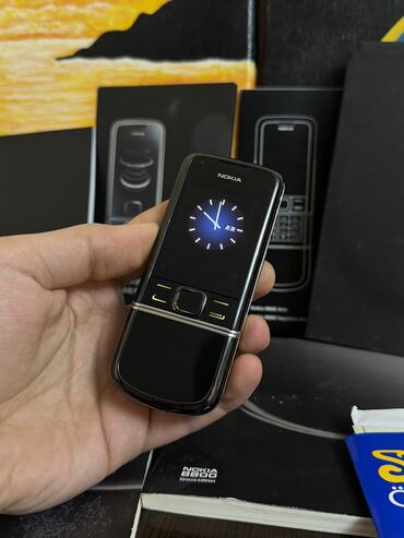 Nokia: Nokia 8 Sirocco, < 2 GB Memory Capacity, rəng - Qara, Düyməli — 7