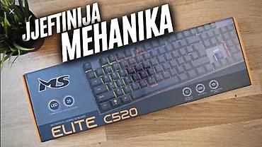 Tastature: MS ELITE C520 mehanička gejming tastatura - Potpuno mehanički tasteri — 1