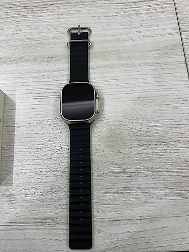 İşlənmiş, Smart saat, Sensor ekran, rəng - Gümüşü