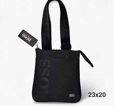samsonite zenska torba: Muška crossbody torbica BOSS - Boja: crna - Dimenzije: 23 x 20 cm — 1