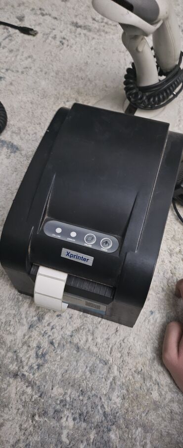 настенный принтер: Xprinter XP-350B поддерживает рулон до 82мм для этикеток и штрихкодов