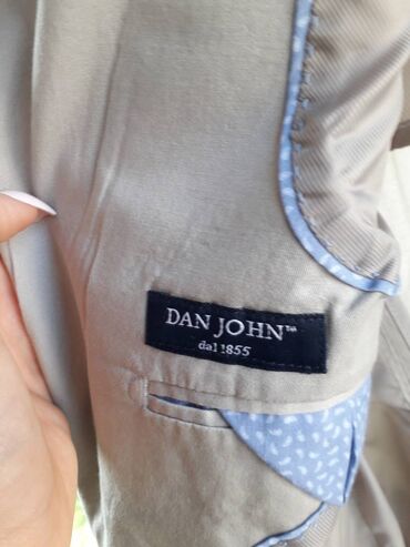 Odela: Muški sako Dan John - Boja: svetlosiva/bež - Kroj: klasičan — 4