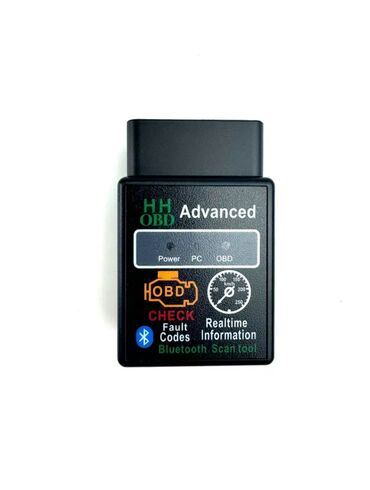 камера обгона: OBD-II Bluetooth-сканер HH OBD Advanced Компактный адаптер для