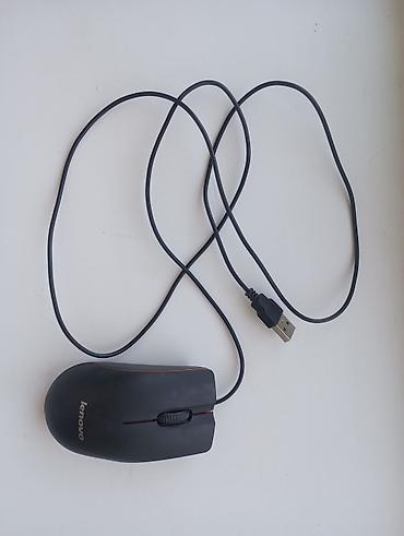 продать бу монитор: Проводная компьютерная мышь Lenovo Б/у - Подключение: USB (штекер — 1