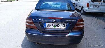 Μεταχειρισμένα Αυτοκίνητα: Mercedes-Benz CLK 200: 1.8 l. | 2007 έ. Καμπριολέ
