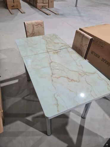 Masa və oturacaq dəstləri: Mətbəx üçün, Yeni, Açılan, Dördbucaq masa, 4 stul -da lalafo.az — 11 Masa və oturacaq dəstləri: Mətbəx üçün, Yeni, Açılan, Dördbucaq masa, 4 stul — 11