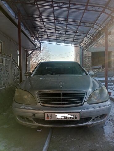 Mercedes-Benz: Mercedes-Benz S-Class: 2003 г., 3.7 л, Автомат, Бензин, Седан