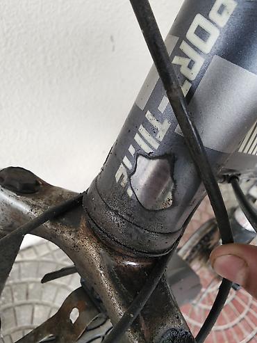 Dağ velosipedləri: Sport-Time dağ velosipedi - Qatlanan alüminium tipli gövdə - Ön — 9