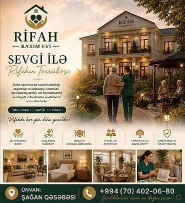 həyət qapıları: Rifah Baxım Evi – sevgi ilə peşəkar qayğı Rifahda hər sakinimizin — 2