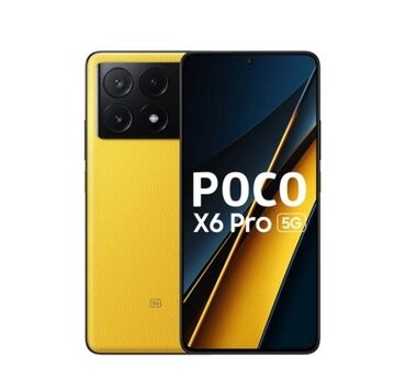 поко 3 х: Poco X6 Pro 5G, Б/у, 256 ГБ, цвет - Желтый, 1 SIM, 2 SIM, eSIM