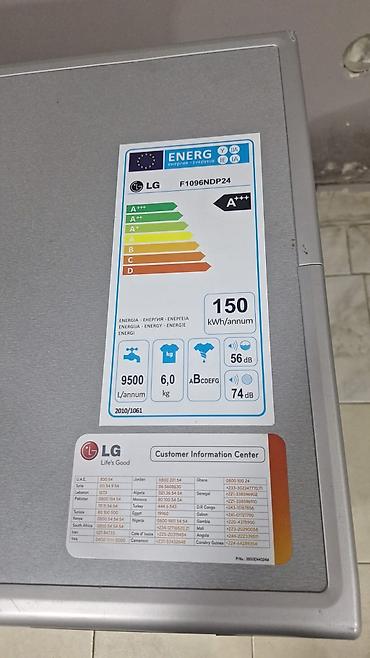 maṣın: LG paltaryuyan maşın – F1096NDP24 (gümüş) - Yükləmə tipi: Ön — 4