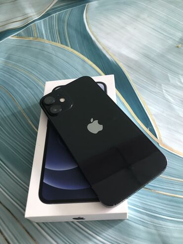 Apple iPhone: IPhone 12 mini, 64 GB, Natural Titanium, Zəmanət, Face ID, Sənədlərlə