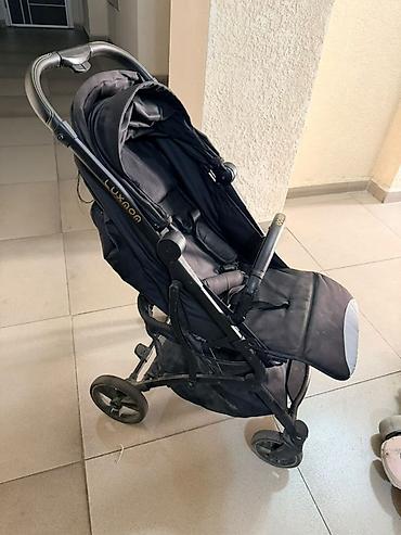 lux: Прогулочная коляска Luxmom (чёрная) Б/У 5 000 сомов звонки и — 1