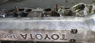 1990: Бензиновый мотор Toyota 1990 г., 1.6 л, Б/у, Оригинал — 4