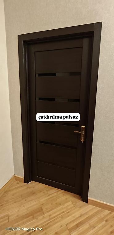 qapi zamok: Salam Otaq qapısı 4eded biri 70₼ 3 əd ölçüsü 2/90 1 əd 2/85 4 əd — 1