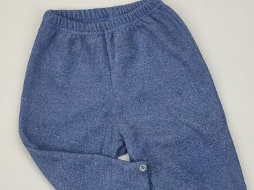 legginsy fiolet: Spodnie dresowe, 12-18 m, stan - Dobry
