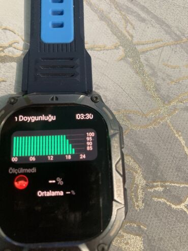 Smart saatlar: Smart saat, Smart, Suya davamlı, rəng - Mavi — 6