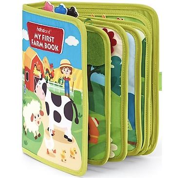 книжка малышка: Развивающая мягкая книга «My First Farm Book» (Hahaland) - Тема — 1