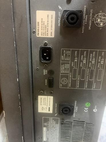 dynacord cms 1600: Dynacord PowerMate 1000 – gücləndiricili miks pult - Model: Dynacord — 3