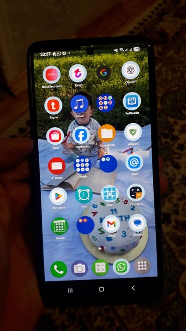 Audio: Samsung Galaxy A73 5G, 256 GB, rəng - Boz, Sensor, Barmaq izi, İki sim kartlı