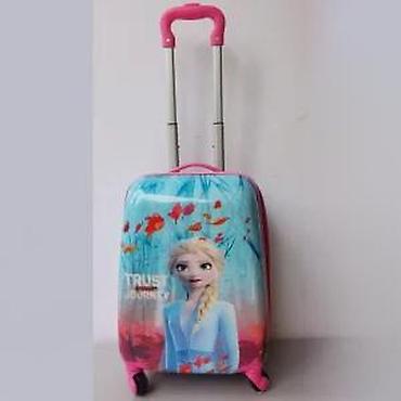 Rančevi, torbe i koferi: Dečji kofer na točkiće – Disney Frozen (Elsa) - Tvrda školjka sa — 8